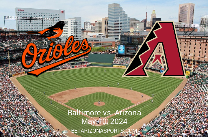 Matchup Preview: Arizona Diamondbacks vs Baltimore Orioles – May 10, 2024, at Oriole Park