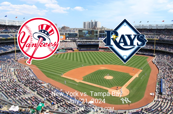 Showdown at Yankee Stadium: New York Yankees Host Tampa Bay Rays on July 21, 2024